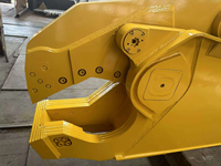 Cisaille hydraulique pour excavatrice, outil de démolition de bâtiments et de recyclage des métaux, marque ORANTE, 20 tonnes, alimentée par le moteur de l'excavatrice