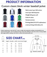 Veste de baseball personnalisée Street Wear Logo Patches Truckers Letterman Base Ball Veste Varcity Varsity en cuir personnalisée pour hommes