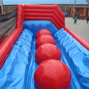 Parcours d'obstacles gonflable de saut à la balle, défi fou Commercial à vendre - Product Image 1