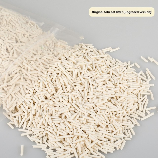 White Pellet Grade II Cat Litter 10kg Original Tofu Absorbent Agglomerative Activated Carbon Deodorant Made in Weifang Wholesale