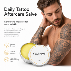 Bálsamo Hidratante Calmante para el Cuidado Posterior del <span class=keywords><strong>Tatuaje</strong></span>, Revitalizador de Piel, OEM ODM, Marca Privada, para Pedidos Pequeños - Product Image 2
