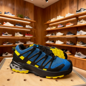 รองเท้าเดินป่าและวิ่งกลางแจ้ง Luxury <span class=keywords><strong>XA</strong></span> <span class=keywords><strong>PRO</strong></span> <span class=keywords><strong>3D</strong></span> V8 สำหรับทุกเพศ ระบายอากาศได้ดี กันน้ำ ด้วยวัสดุตาข่ายด้านบน พื้นรองเท้าทำจากยาง ทนทาน เหมาะสำหรับฤดูร้อน สวมใส่สบาย - Product Image 5