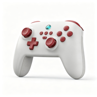 Manette de jeu sans fil S11 2.4G, récepteur USB, joystick à double vibration et détection de mouvement pour Switch, PC, iOS, Android