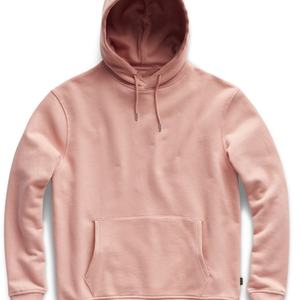 Sudaderas con Capucha Personalizadas de Algodón Orgánico/Poliéster, Tejidas, Impermeables, Color Durazno, para Hombre - Product Image 1