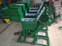 Machine à fabriquer des blocs creux en terre compressée QMR1-40 pour petites industries / Machine manuelle à briques d'argile, capacité de 1280 pièces/8h