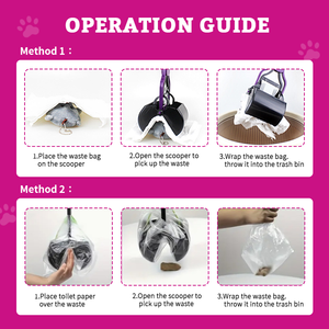 Nuovo Design Raccoglitore di Escrementi per Animali Domestici Portatile con Sacchetto per Rifiuti per Cani e Pulizia all'Aperto - Product Image 3