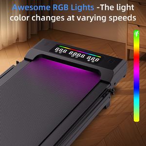 Caminadora Eléctrica Plegable con Luz Indicadora, Caminadora Debajo de la Mesa para el Hogar con Inclinación, Equipos de Ejercicio, Caminadora de Velocidad - Product Image 4