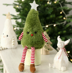 Decoraciones Navideñas, Adorable Muñeco de Peluche para Árbol de Navidad, Figura Decorativa para el Hogar y Fiestas - Product Image 4