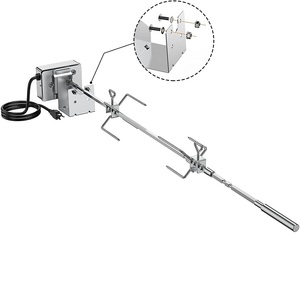Kit de rôtissoire de Grill en acier inoxydable, adapté aux modèles <span class=keywords><strong>Weber</strong></span> Genesis II et Genesis II LX 200 et 300 - Product Image 1