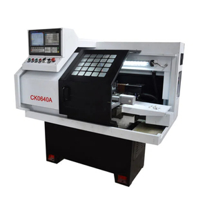 เครื่องกลึงซีเอ็นซีขนาดเล็ก 3 แกน พร้อมระบบป้อนแท่งโลหะ รุ่น CK0640A - Product Image 1