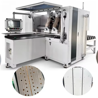 Machine de perçage CNC six axes robuste avec système de contrôle 3D pour le traitement de panneaux industriels et le perçage du bois, moteur OEM