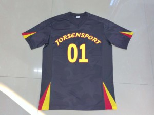 Camisetas de Fútbol de Calidad Tailandesa de Fabricación OEM Jorsen, Logotipo Personalizado, Impresión por Sublimación, Camiseta de Fútbol <span class=keywords><strong>para</strong></span> Clubes y Equipos - Product Image 2