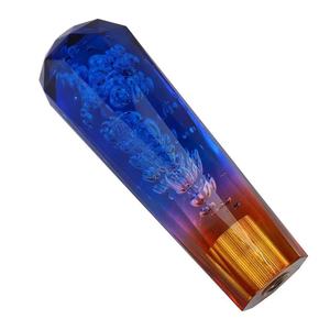Pomo de Cambio de Marchas Manual Universal de 10 mm para Automóvil con Luz LED Colorida, Pomo de Cambio de Marchas de Burbuja de Cristal Acrílico - Product Image 3
