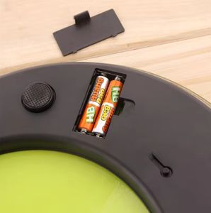 180KG Runde Orange Wassermelonen-Zitronen-Muster 280MM Glas LCD Digitale Badezimmerwaage Körperwaage - Product Image 3