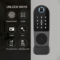 Serrure de jante étanche empreinte digitale mot de passe carte clé APP déverrouiller Tuya Wifi TTLock BLE Smart Lock pour l'extérieur