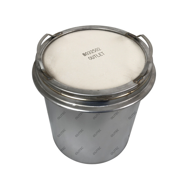 High Quality OLITEC DPF--002 Euro6 Diesel DPF Filter 304 Stainless Steel Ceramic Cordierite Universal Fitment New Condition
