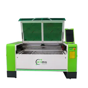 Máquina de corte a laser CNC fácil de usar, fabricante de máquinas de corte a laser Co2 1390 100W/130W para madeira compensada não metálica