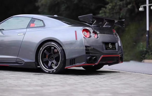 En stock bodykit para 2008-2016 <span class=keywords><strong>Nissan</strong></span> <span class=keywords><strong>Gtr</strong></span> <span class=keywords><strong>R35</strong></span> actualización <span class=keywords><strong>nismo</strong></span> CF & PP delantero parachoques trasero del coche Spoiler labio delantero labio trasero falda lateral - Product Image 4