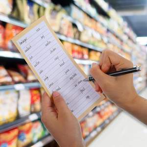 OEM Wholesale Tear Off Writable Thick <b>Paper</b> Magnetic Memo Pad Shopping List Notepad Refrigerator Note Pad for <b>Kitchen</b> - Product Image 4