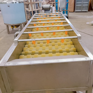Machine <span class=keywords><strong>de</strong></span> nettoyage multifonctionnelle à rouleaux brosse avec brosses pour la production <span class=keywords><strong>de</strong></span> <span class=keywords><strong>patates</strong></span> douces, carottes, oignons et gingembre - Product Image 6