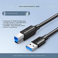 Cable de Extensión USB 3.0 de Aluminio con Sección Cuadrada Green Link Expressway para Monitores y Cajas de Disco Duro