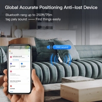 Traceur intelligent RSH certifié MFi Find My Tag pour clés, localisateur d'air, portefeuille, bagages, animaux de compagnie, mini traceur GPS GPRS/GSM/LBS pour Apple
