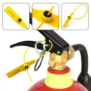 Étiquette de joint en plastique de serrure de joint en plastique sécurisée évidente d'inviolabilité Offre Spéciale pour l'étiquette de joint en plastique de cadenas de sac - Product Image 4