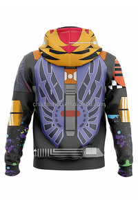 <strong>Star</strong> W Book of Boba 3D Digital Print <strong>Hoodie</strong> Zipper - Product Image 4