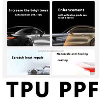 Film de protection de peinture transparent en TPU aliphatique de qualité G1, technologie de production PPF, auto-réparant, OEM personnalisé, usine de Guangzhou
