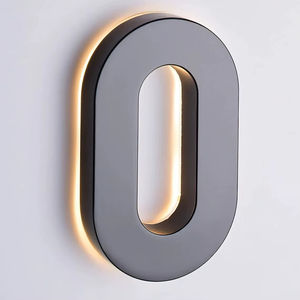 Enseignes rétroéclairées personnalisées en acier inoxydable pour entreprises, enseignes 3D, panneaux lumineux LED, logo, enseigne extérieure pour devanture de <span class=keywords><strong>magasin</strong></span>, enseigne à lettres lumineuses LED - Product Image 2