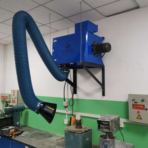 Nouveau purificateur de fumée de soudage mural avec bras d'aspiration, construction en acier au carbone, filtre à cartouche pour usage industriel - Product Image 1