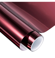Vinilo Autoadhesivo de Alto Brillo para Manualidades, Rollo de Vinilo Metálico Termotransferible, Adhesivo Permanente para Plotter, Tipo Película