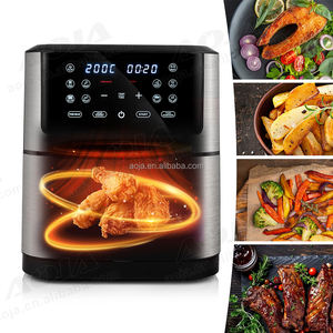 أفضل بيع AOJA مقلاة هوائية رقمية جديدة تعمل باللمس 5 لتر شاشة عرض ملونة كبيرة مع نافذة مرئية - Product Image 6