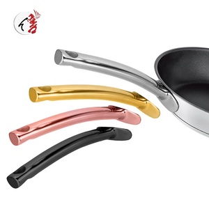 Sartén de acero inoxidable personalizada, utensilios de cocina de inducción, sartén antiadherente - Product Image 4