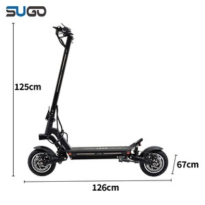 สกู๊ตเตอร์มอเตอร์คู่ 1200w 55 กม./ชม. รับประกันหนึ่งปี พร้อมจอ LCD รุ่น SGX5 สกู๊ตเตอร์มอเตอร์คู่ SGX5 - Product Image 4