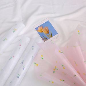 Feuilles de papier de soie synthétique PVC pour emballage floral, style unique, imperméables, pour fleuristes, roses fraîches, Saint-Valentin, Fête des Mères - Product Image 3