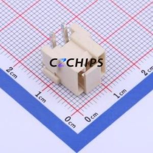 M3960VS-02-LP-R Wire-to-Board Pin Header SMD,P=3.96mm Connector 1x2P 3.96mm Vertical Mount 2P - Product Image 1