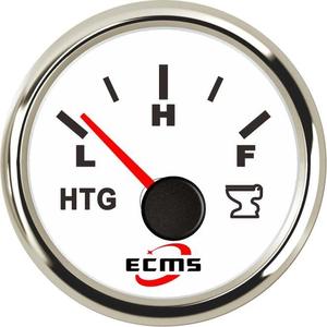 Medidor de Aguas Residuales de 0-190 Ohmios y 52 mm con Puntero para Yates, Barcos, Autocaravanas y Conversión de Automóviles - Product Image 1