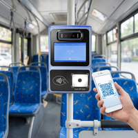Validateur de paiement par utilisation pour bus, SDK de paiement EMV NFC, GPS embarqué, distributeur de billets de bus pour les transports publics, les sites touristiques et les parcs d'attractions