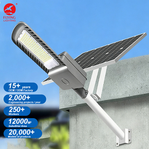 Lampadaire <span class=keywords><strong>Solaire</strong></span> LED Intégré Commercial 500W pour Usine, Vente en Gros, Éclairage Routier et de Parc - Product Image 1