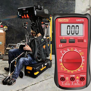Цифровой мультиметр с ЖК-дисплеем для тестирования переменного/постоянного тока, тестер диодов с точностью 0,1%, диапазон 0-500В/10А, портативный ручной инструмент для электрических измерений - Product Image 2