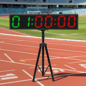 Nouveau Chronomètre Crossfit CHEETIE CP27 Extérieur Géant 6 Pouces Édition Emom Gym Affichage LED Matriciel Super Lumineux - Product Image 3