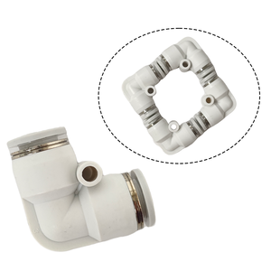 Raccords rapides pour tubes pneumatiques en plastique flexible PU PE PV PY, conception à enfiler 4/6/10/12/14/16mm, distribution d'air en laboratoire KAILUN - Product Image 1