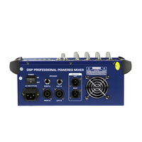 Amplificateur de puissance Lane Audio, mixeur 4 canaux, amplificateur de puissance professionnel