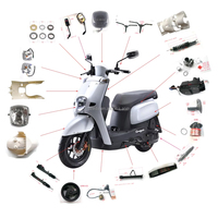 Accessoire moto pour YMA CUXI S5 S9 vélo scooter pièces de rechange CKD SKD