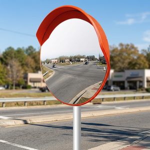 Espejo de Seguridad Vial Redondo LAKSHY, Ángulo de Visión de 180°, 600 mm de Diámetro, Uso en Exteriores, Material de Policarbonato - Product Image 4