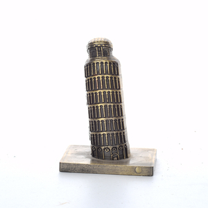 Décoration de la tour penchée de Pise Italie européenne Landmark Big <span class=keywords><strong>Ben</strong></span> UK. Décoration artisanale en alliage de zinc Souvenir touristique - Product Image 2