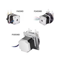 Pompe péristaltique de haute précision PENGPU, petite pompe à eau, moteur pas à pas, régulation de vitesse 0-600 ml/min, tuyau BPT, durée de vie 3000H