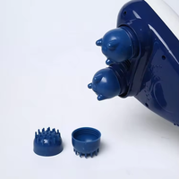 LICHANG precio barato máquina de masaje corporal percusión martillo eléctrico de mano doble cabeza vibrador masajeador de espalda alivio del dolor