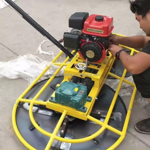 Cầm tay đôi đĩa trowel bê tông vỉa hè xăng máy xay xi măng sàn máy đánh bóng di động - Product Image 4